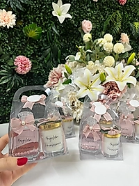 Cam Kolanya ve Cam Suhut Bardak Mumluk